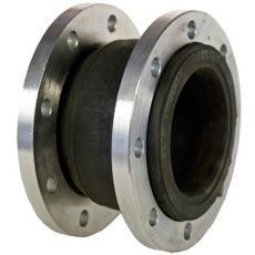 COMPENSATEUR DE DILATATION A BRIDES ISO PN 10 - ACIER ZINGUÉ - SIMPLE SPHÈRE