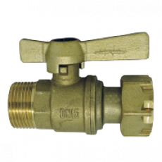 Robinet Avant Compteur Droit Mâle 1/2