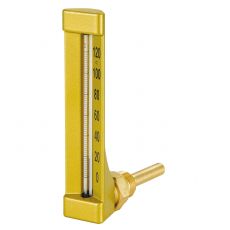 Thermomètre Industriel Equerre - Hauteur 200 mm - Plongeur 160 mm