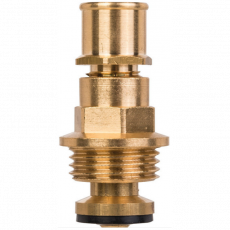 Tête cache entrée Laiton - 1/2