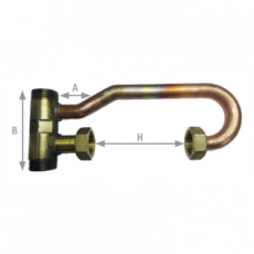 Support Compteur d'eau Divisionnaire Équerre