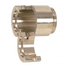 Tête de piston pour raccord onduleux inox avec outillage