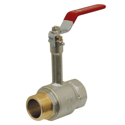 Vanne À Sphère Mâle x Femelle Laiton - Prolongateur Monobloc