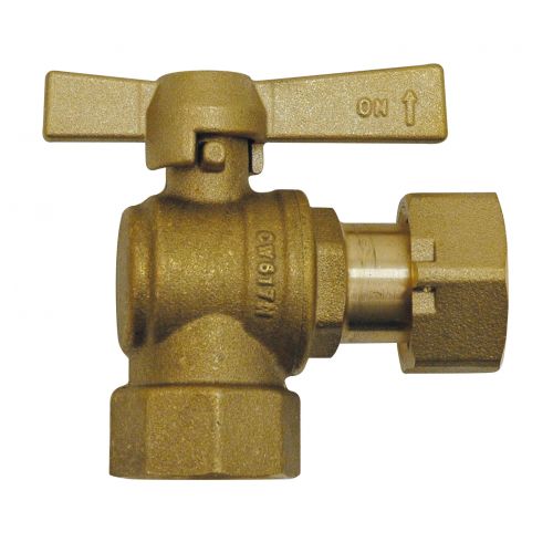 Vanne À Sphère Femelle x E.P - Équerre Pour Compteur D'eau