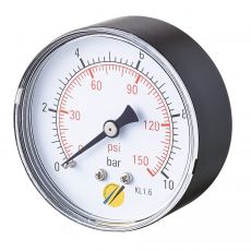 Manomètre Boitier Abs Sec Raccord Axial