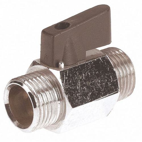 Mini Vanne À Sphère Laiton - Mâle x Mâle