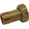 Raccord 2 Pièces - Mâle x Ecrou Prisonnier - Modèle Long Avec Méplat + Joint