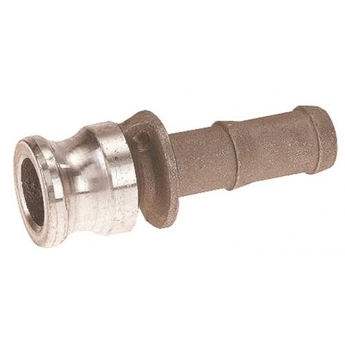 Raccord Rapide à Cames - Adaptateur Cannelé - Type E - Aluminium