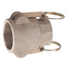 COUPLEUR FEMELLE - TYPE D - JOINTS NBR - ALUMINIUM