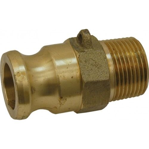 Raccord Rapide à Cames - Adaptateur Mâle - Type F - Laiton
