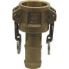 Raccord Rapide à Cames - Coupleur Cannelé - Type C - Joints NBR - Laiton