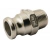 Raccord Rapide à Cames - Adaptateur Mâle - Type F - Inox 316