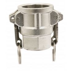 COUPLEUR FEMELLE - TYPE D - JOINTS NBR - INOX