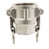 Raccord Rapide à Cames - Coupleur Femelle - Type D - Joints NBR - Inox