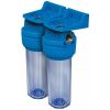 Filtre a eau Double - Duo - Duplex pour Cartouche 9"3/4
