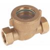 Controleur De Circulation En Laiton A Sphere Mobile PTFE - Femelle x Femelle