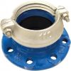 Adaptateur de Brides - Bride LOCK Fonte Auto-butée Pour Tube PVC