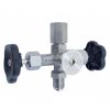 Robinet A Double Pointeau Inox Avec Bride De Controle Ø40x5 - Corp Inox