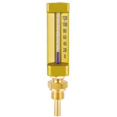 Thermometre Industriel Droit Hauteur 110mm Plongeur 40mm