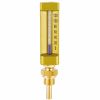 Thermomètre industriel droit - Hauteur 110 mm - Plongeur 40 mm