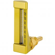 Thermometre Industriel Equerre Hauteur 110mm Plongeur 63mm