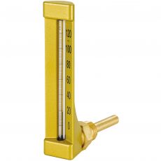 Thermometre Industriel Equerre Hauteur 150mm Plongeur 100mm