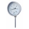 Thermomètre bimétallique tout inox Ø100 mm - plongeur vertical Ø 8 x 160 mm