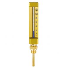 Thermomètre Industriel Droit - Hauteur 150 mm - Plongeur 160 mm