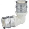 Coude 90° multicouche à sertir -Ø 16 à Ø 32 - Pour système multicouche - Raccord Alpex-Duo XS sans plomb