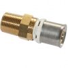 Raccord mâle fixe multicouche à sertir - Ø 40 à Ø 75 - Pour système multicouche - Raccord Alpex_L