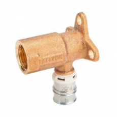 Coude à applique multicouche à sertir - Longueur 52 mm - Ø 16 à Ø 26 - Pour système multicouche - Raccord Alpex-Duo XS sans plomb