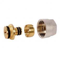 Ecrou tournant Eurocône femelle multicouche- F 3/4''-20 - Sachet de 2 - Raccord Alpex-Duo XS sans plomb