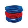 Tube PER pré-gainé simple en couronne - Couleur Bleu