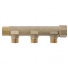 ollecteur laiton gamme classique MF 3/4'' - composable - 2 à 7 sorties 1/2'