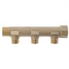 Collecteur laiton gamme classique MF 3/4'' - composable - 2 à 7 sorties 1/2''