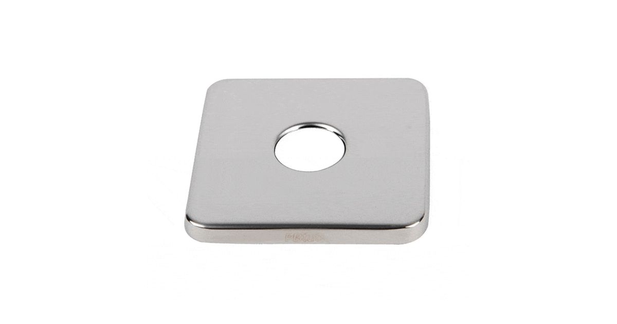 Plaque de finition inox pour SERTIfix monotrou | Clic & Pick