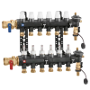 Collecteur Caleffi Hydronic 1'' - matériau de synthèse - prééquipé pour plancher Chauffant réversible