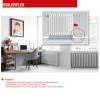 Flexible onduleux inox Boilerflex extensible