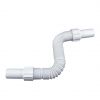 Flexible extensible bonde à joint plat pour siphon