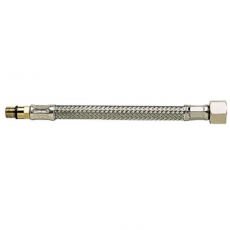 Flexible sanitaire Inox Mâle x Pas de 10 DN 8.5 mm - M pas de 10 x 1 court x femelle 3/8