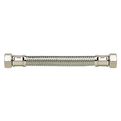 Flexible sanitaire plomberie Inox Femelle x Femelle DN 12.5 mm - Série Plus QB