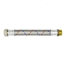 Flexible Sanitaire Chauffage Climatisation Inox Femelle x Mâle DN 15 mm - Série Standard