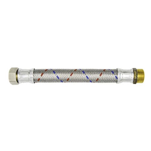 Flexible Sanitaire Chauffage Climatisation Inox Femelle x Mâle DN 15 mm - Série Standard
