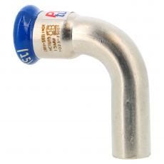 Coude 90° femelle-mâle acier inox à sertir SERTIsteel