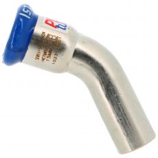 Coude 45° femelle-mâle acier inox à sertir SERTIsteel