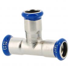 Té égal acier inox à sertir SERTIsteel