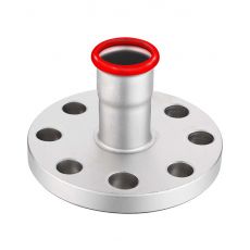 Raccord à bride femelle acier Carbone électrozingué à sertir SERTIsteel