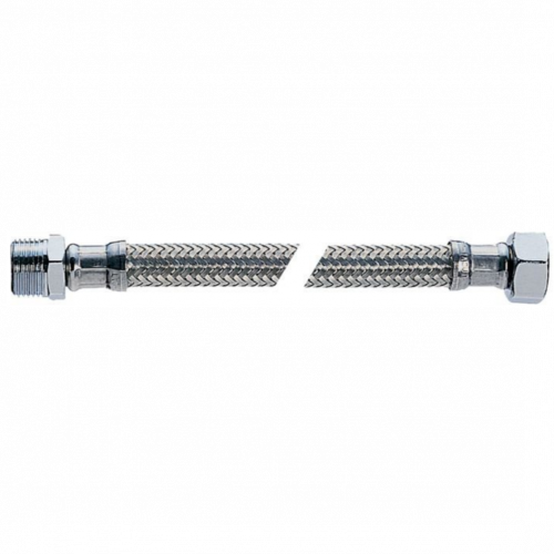 Flexible Plomberie Inox Tress&eacute; - M&acirc;le-Femelle - DN 13 - Tucai