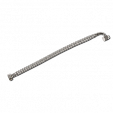 Flexible Plomberie Inox Tressé - Coude Mâle-Femelle - DN 13 - Tucai