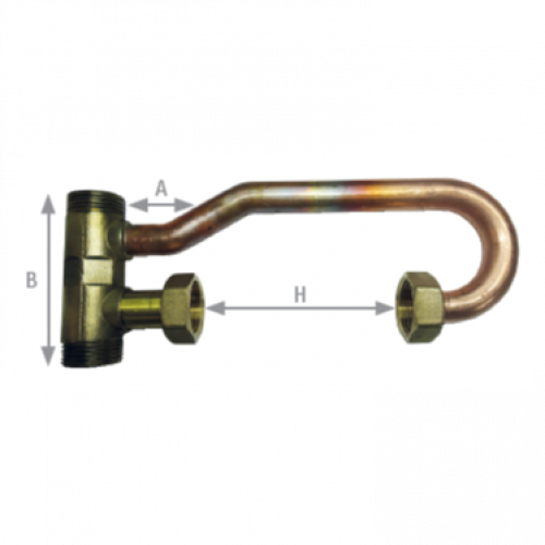 Support Compteur d'eau Divisionnaire &Eacute;querre